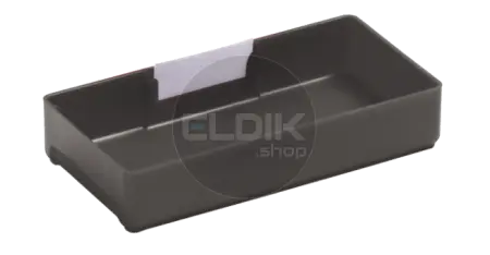 Lista 80.118.000 Inzetbakje ESD L150 x B75 x H26 mm | voor ladehoogte 50 mm