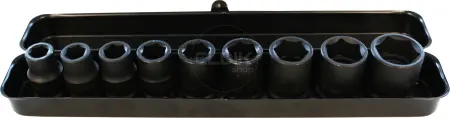 E-Tools 70022 9 Delige Krachtdoppenset 1/2"