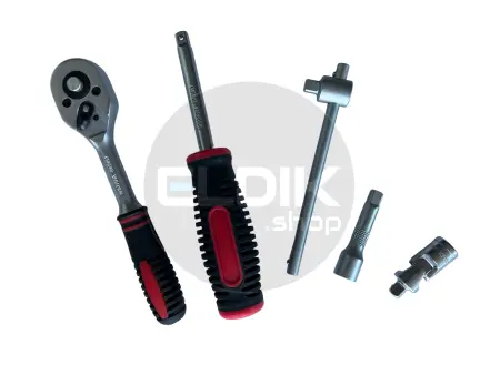 E-Tools 18 Delige Doppenset 1/4"