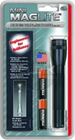 MagLite M2A01HL Mini aa zwart holster pack - 106-000-113