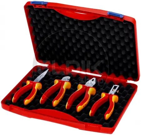 Knipex 00 20 15 VDE tangenset 4-delig