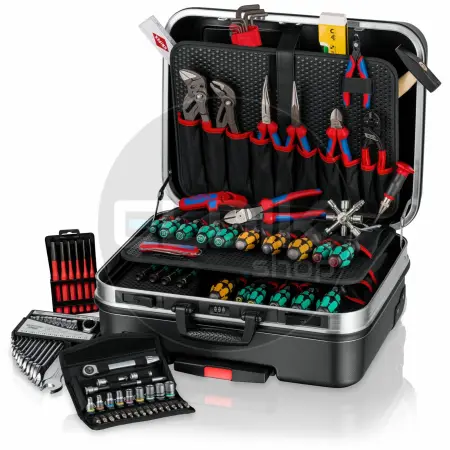 Knipex BIG Basic Move 90 Delige Gevulde Gereedschapskoffer - Algemeen - 00 21 06 M