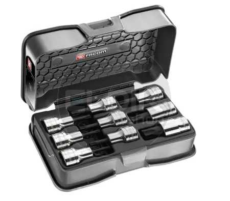 Facom AMEX.3APB 9 Delige Torx Dopsleutelset 1/2"