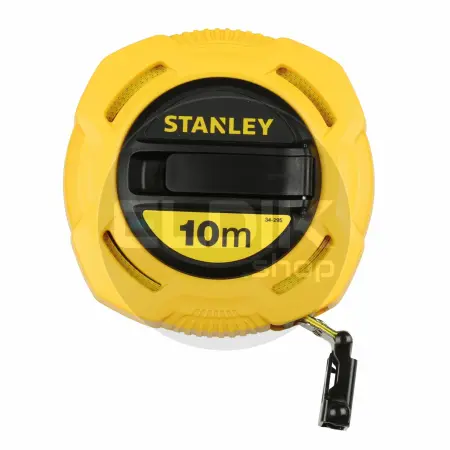 Stanley 0-34-295 Landmeter Fiberglas 10m - 12,7mm Gesloten Kast