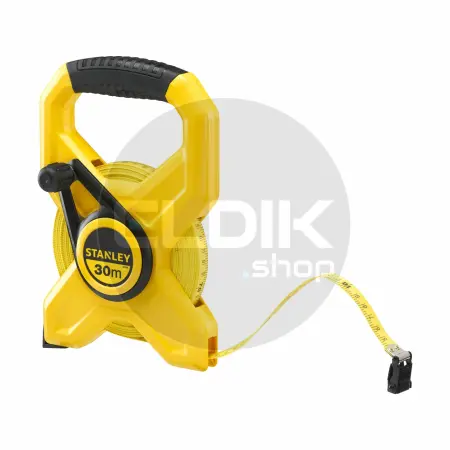 Stanley 2-34-792 Landmeter Fiberglas 30m - 12,7mm open kast