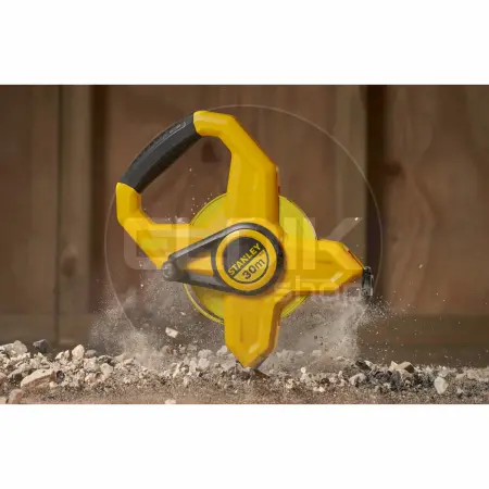 Stanley 2-34-792 Landmeter Fiberglas 30m - 12,7mm open kast