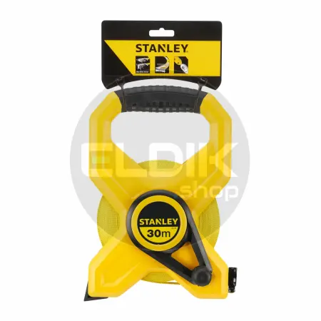 Stanley 2-34-792 Landmeter Fiberglas 30m - 12,7mm open kast