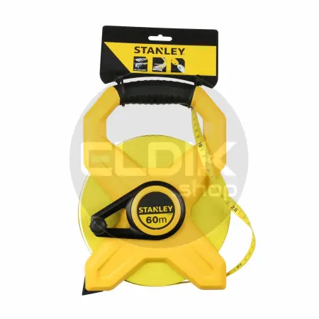 Stanley 2-34-795 Landmeter Fiberglas 60m - 12,7mm open kast
