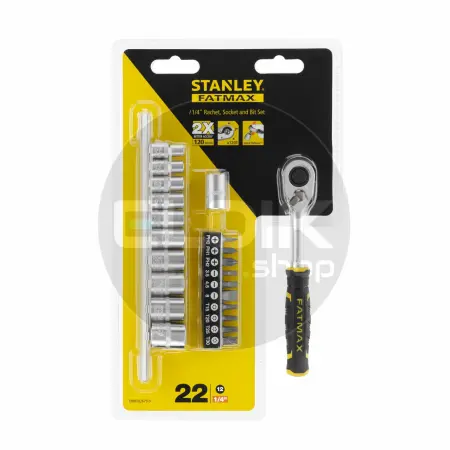 Stanley FMMT82679-0 22 Delige Doppenset 1/2"