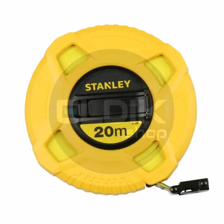 Stanley 0-34-296 Landmeter Fiberglas 20m - 12,7mm Gesloten Kast
