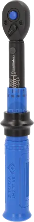 Brilliant Tools BT141916 1/4" Momentsleutel met Omkeerbare Ratelkop 1 – 5 Nm