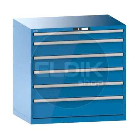Lista 14.515.010 Werkplaatskast |B1023 x D725 x H1000 | 6 laden | Blauw