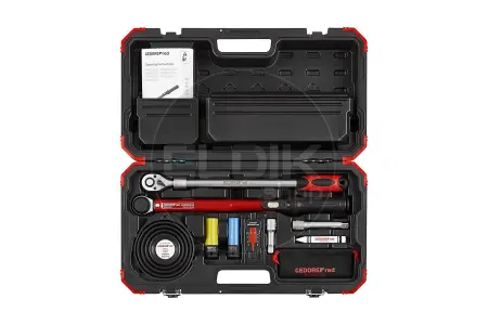 Gedore Red R68903011 11 Delige Wiel De-montageset incl. momentsleutel 40 - 200 Nm - 3300400