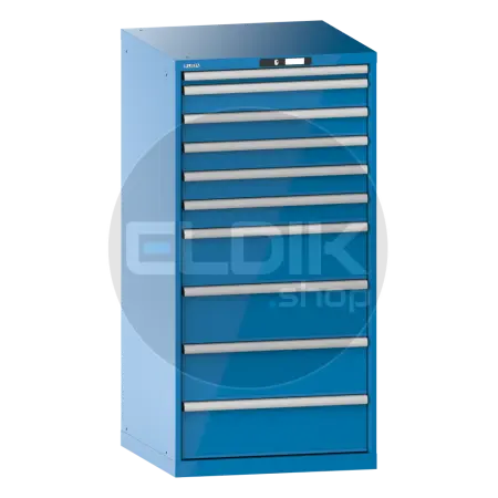 Lista 78.313.010 Werkplaatskast |B717 x D725 x H1450 | 10 laden | Blauw