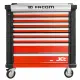 Facom JET.8M4A Gereedschapswagen – 8 Laden – M4 - Rood