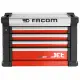 Facom JET.C4M3A Opzetkast voor gereedschapswagen M3 - Rood