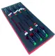 Facom MODM.ATXR Foam Module 7 Delige Resistorx® schroevendraaiers