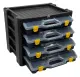Tayg Multibox 3 Assortimentsdoos 4-delig - L530 x B376 x H430 mm - Blauw - 303500
