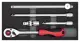 Gedore Red R22150008 Module 5 Delige Dopsleutelset 1/2” - 3301707