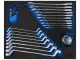 Gedore TS CT2-7R-2 Foam Module 20 Delige Ringsleutels -Ringratel Steeksleutes - Stifsleutelset - 2957485