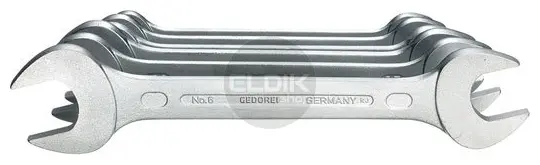 Gedore 6-8 A 8 Delige Steeksleutelset - Inch - 6078270