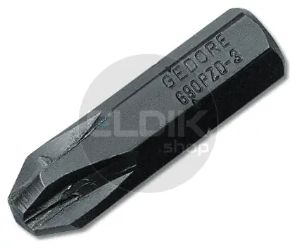 Gedore 690 PZD 4 S-010 Schroefbit Pozidrive, 10 Dlg - PZ4 - 6553680