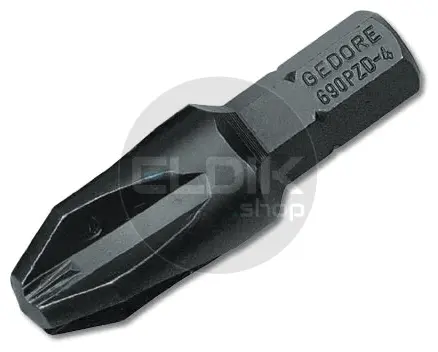 Gedore 690 PZD 2 S-010 Schroefbit Pozidrive, 10 Dlg - PZ2 - 6552870