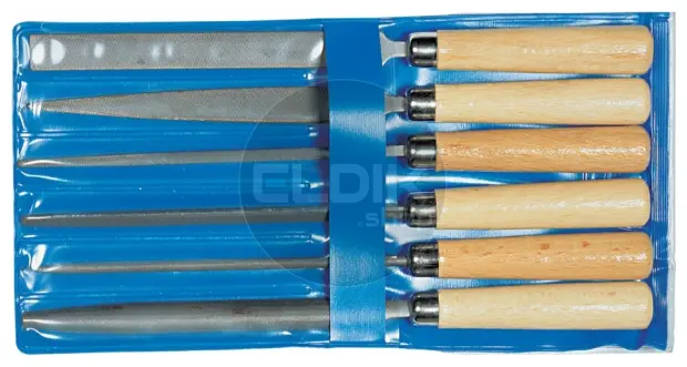 Gedore 8728 6 Delige Sleutelvijlenset - 6771910