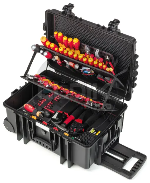 Wiha 9300704 115 Delige Gevulde Gereedschapskoffer - Elektra - 42069