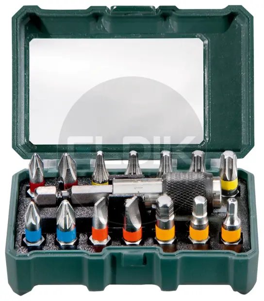 Metabo 626703000 Bit-assortiment 15-delig