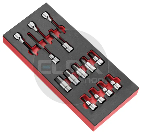 Facom MODM.SHPB Foam Module 14 Delige 1/2” Inbus Dopppen