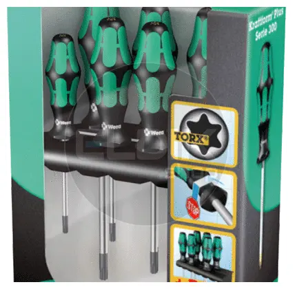 Wera 367/6 TORX® HF Schroevendraaierset Torx®  | 6-delig - 05028059001
