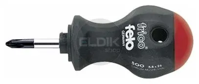 Felo 501 010 10 Schroevendraaier stubby PZ 1