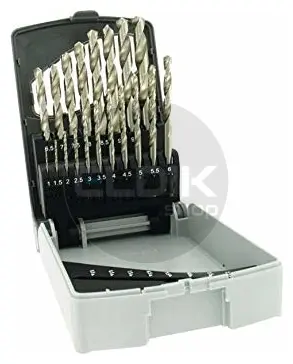 Tivoly 11451070015 Spiraalborenset DIN338, Geslepen