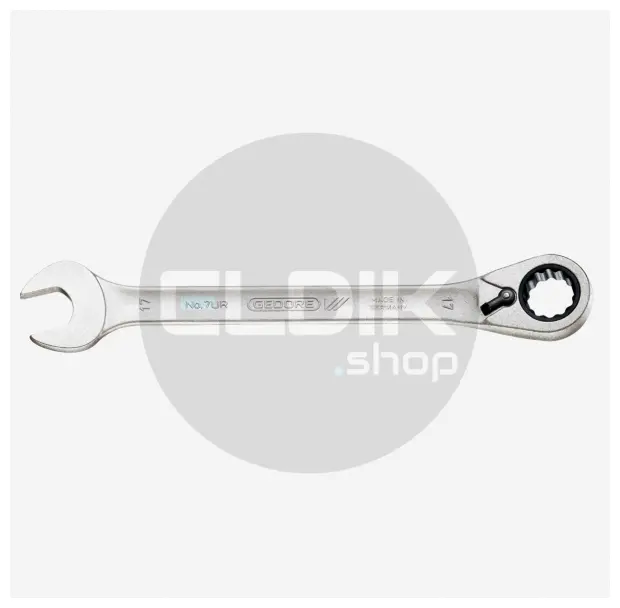 Gedore 7 UR 15 Omschakelbare Ringratel Steeksleutel 15 mm - 2297329