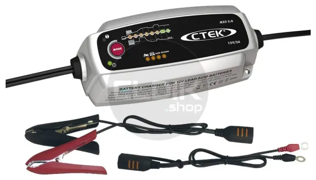 Ctek MXS5.0T Acculader, 12V - 5Ah