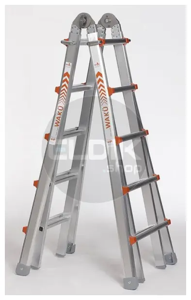 Waku 102 Telescoopladder 4x5 - 1413800102
