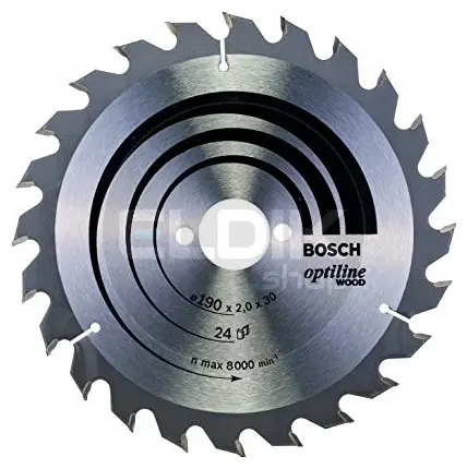 Bosch F00Y145203 Cirkelzaagblad voor Hout | 190 x 30 T24 - 2608641185