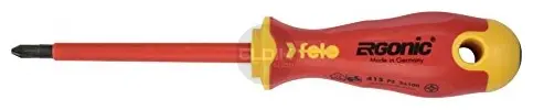 Felo 415 203 90 VDE Schroevendraaier Pozidrive 2