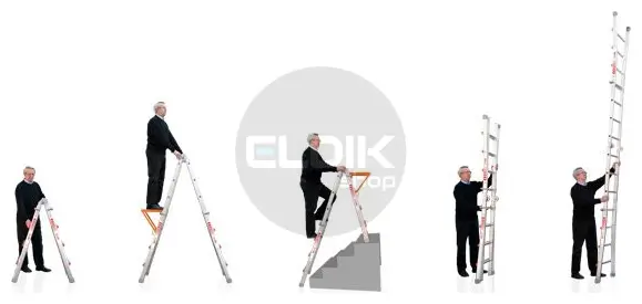 Waku 103 Telescoopladder 4x6 - 1413800103