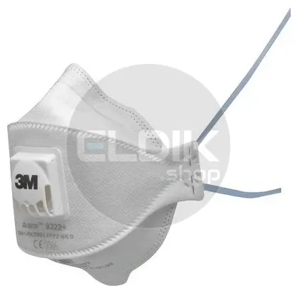 3M 9322+ Stofmasker FFP2, met ventiel - 7000088722