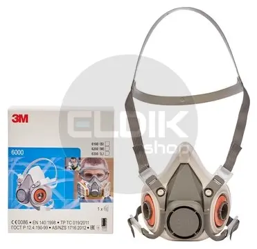 3M 6300 Halfgelaatsmasker | maat: large - 7000146849