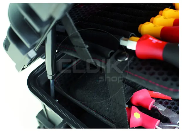 Wiha 40523 Gereedschapset elektricien Competence XL assorti 83-delig incl. koffer - 9300702