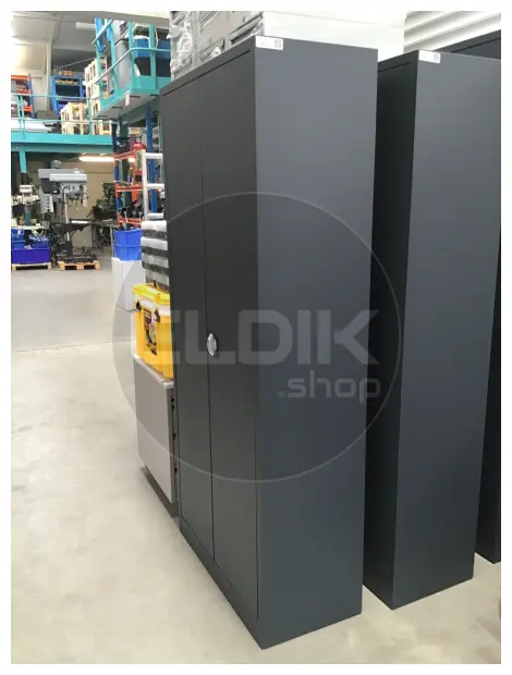 E-Tools Vleugeldeurkast B800 x D380 x H1800 mm | Antraciet