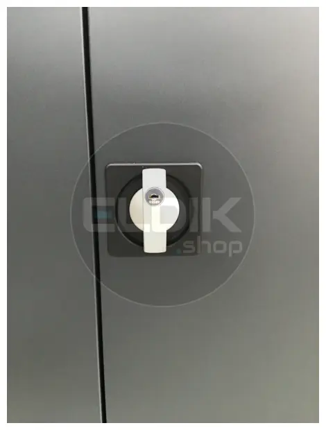 E-Tools Vleugeldeurkast B800 x D380 x H1800 mm | Antraciet
