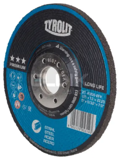Tyrolit 34353684 Afbraamschijf 125 x 7 x 22, 23