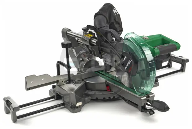 Hikoki C8FSHGWAZ Afkortzaagmachine met laser - 1.100 W - 216 mm