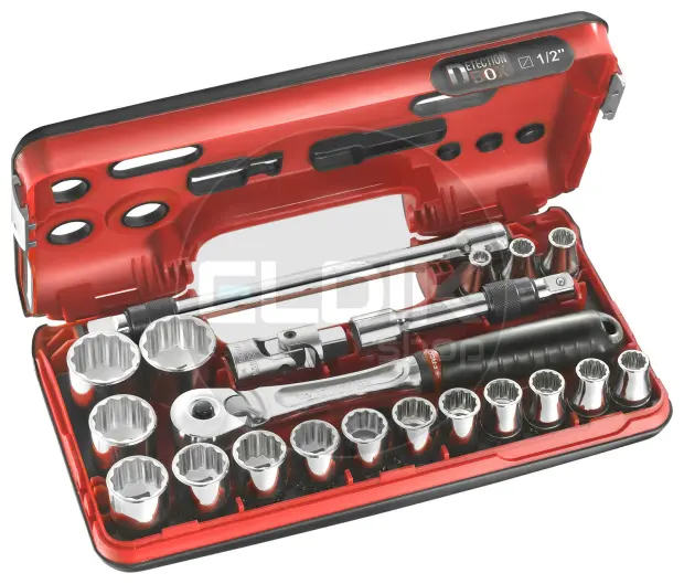 Facom SL.DBOX1PB 21 Delige Dopsleutelset 1/2"