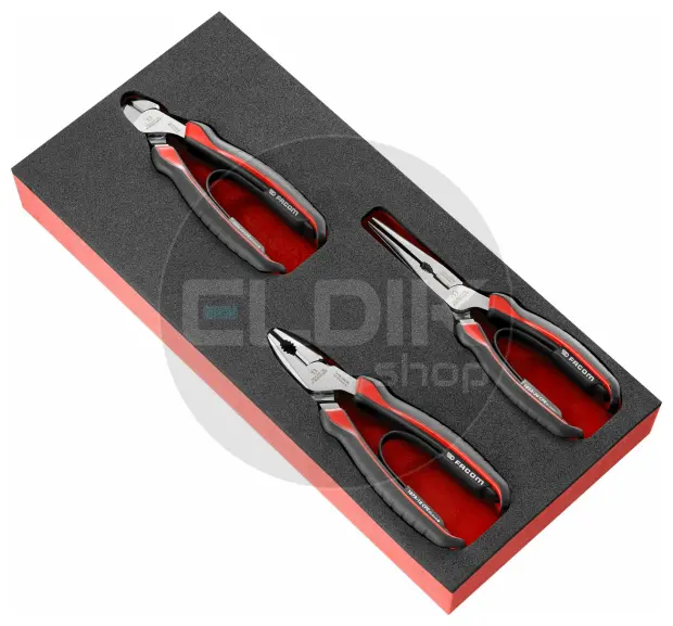 Facom MODM.CPEA0 Foam Module 3 Delige Tangen