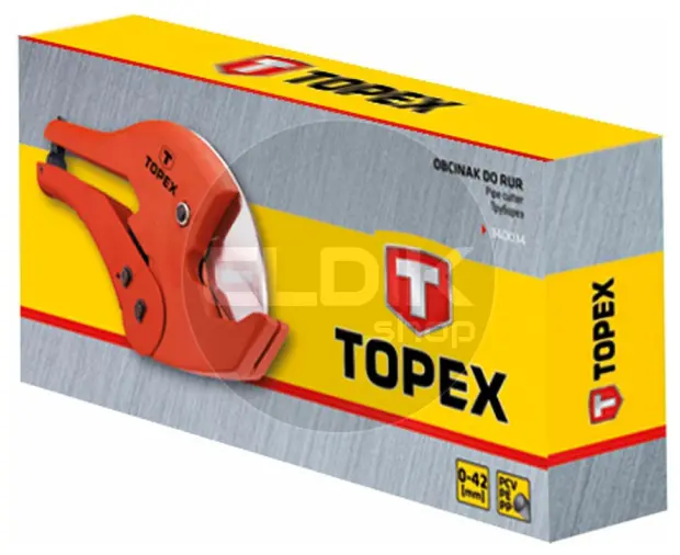 Topex 34D034 pijpschaar pp/pe/pvc 0-24mm